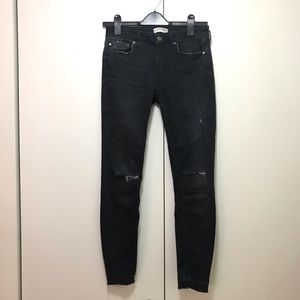 Zara destroyed skinny jeans